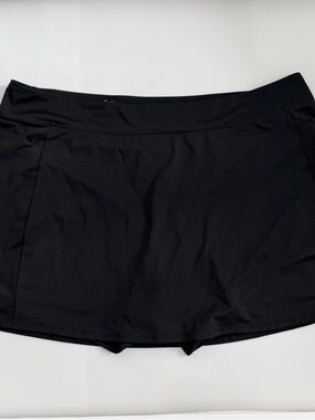 L.L. Bean Black Activewear Top